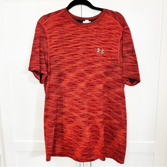 Under Armour Red/Orange Shirt - Picture 1 of 4